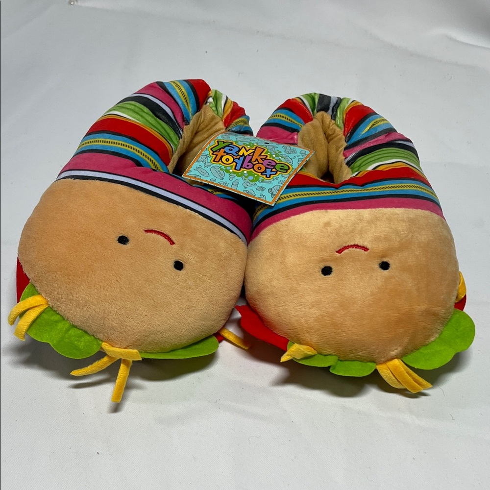Colorful Striped Kids Slippers